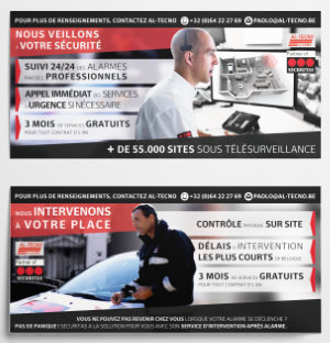 Création d'un flyer pour Securitas