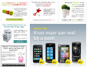Webdesign emailing