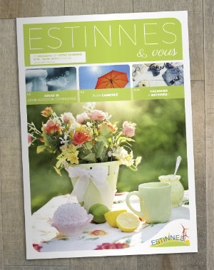 Mise en page du bulletin communal d'Estinnes
